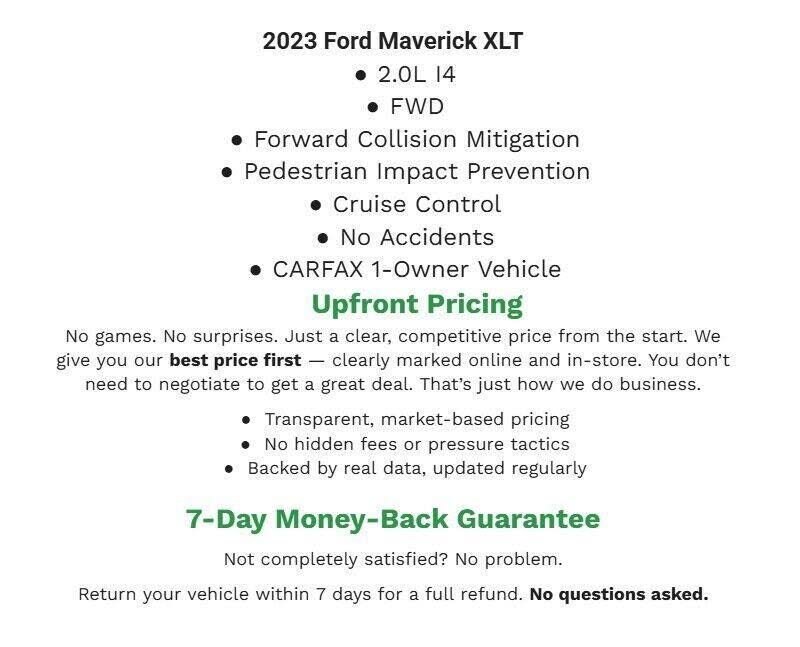 2023 FORD Maverick