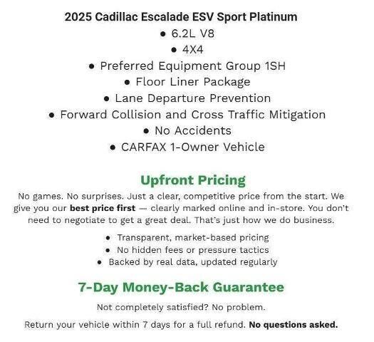 2025 CADILLAC Escalade ESV