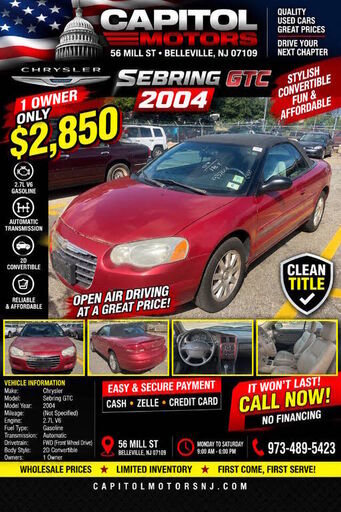 2004 CHRYSLER Sebring