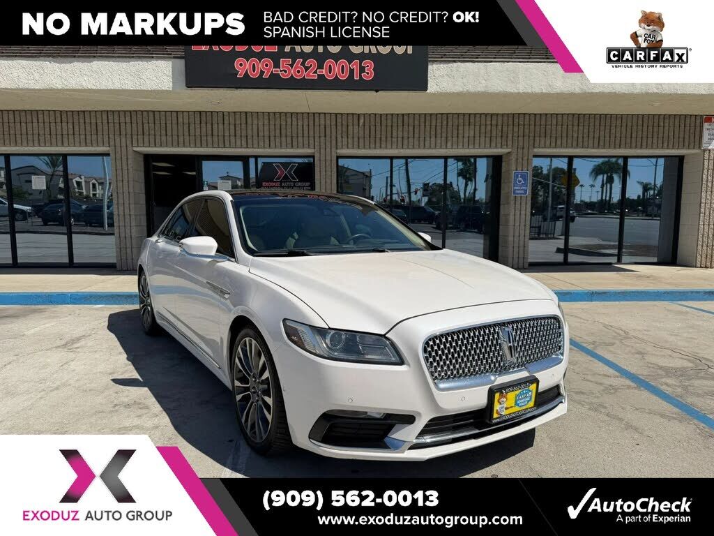 2017 LINCOLN Continental