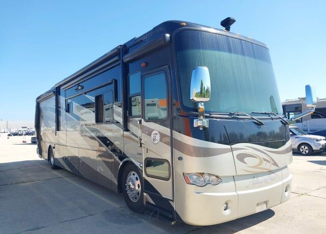 2010 FREIGHTLINER XC-R Raised Rail Rear Engine Motor Home Chassis