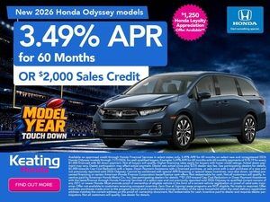 2026 HONDA Odyssey