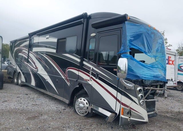 2012 FREIGHTLINER XC-L Lowered Rail Rear Engine Motor Home Chassis