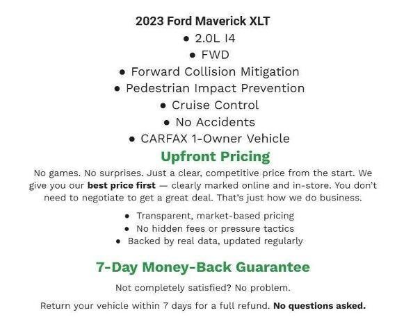 2023 FORD Maverick