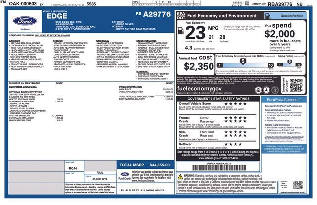 2024 FORD Edge