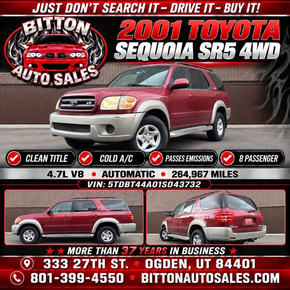 2001 TOYOTA Sequoia