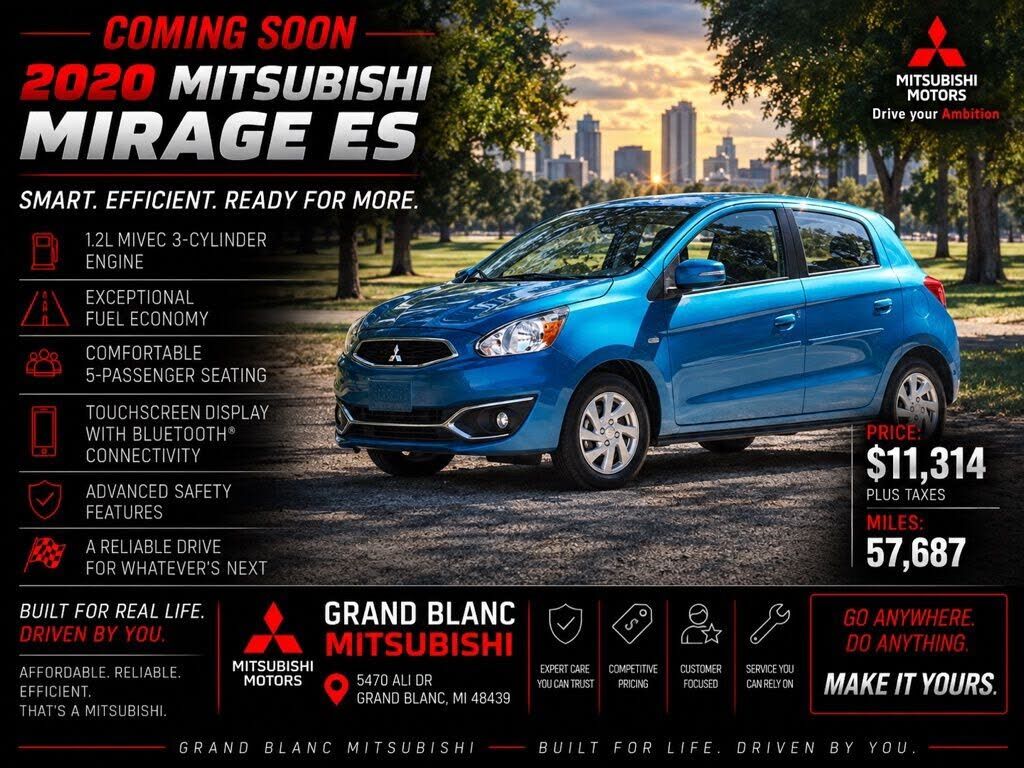 2020 MITSUBISHI Mirage