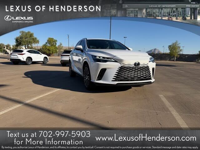 2025 LEXUS RX