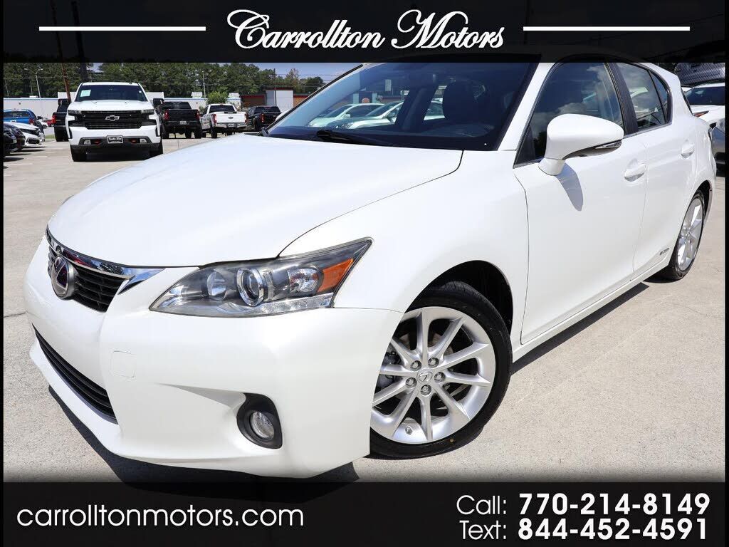 2012 LEXUS CT