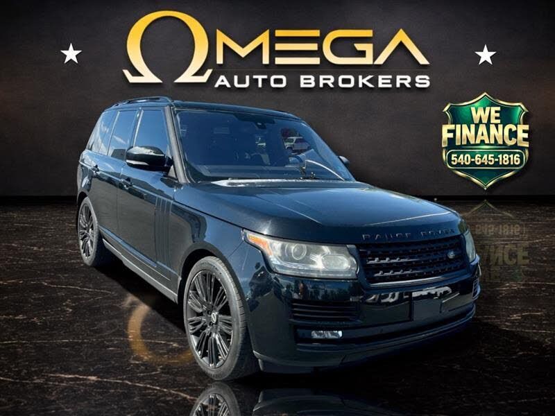 2016 LAND ROVER Range Rover