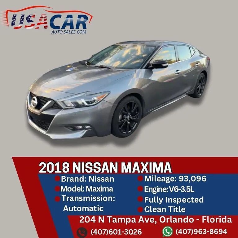 2018 NISSAN Maxima