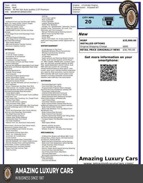 2014 AUDI A4
