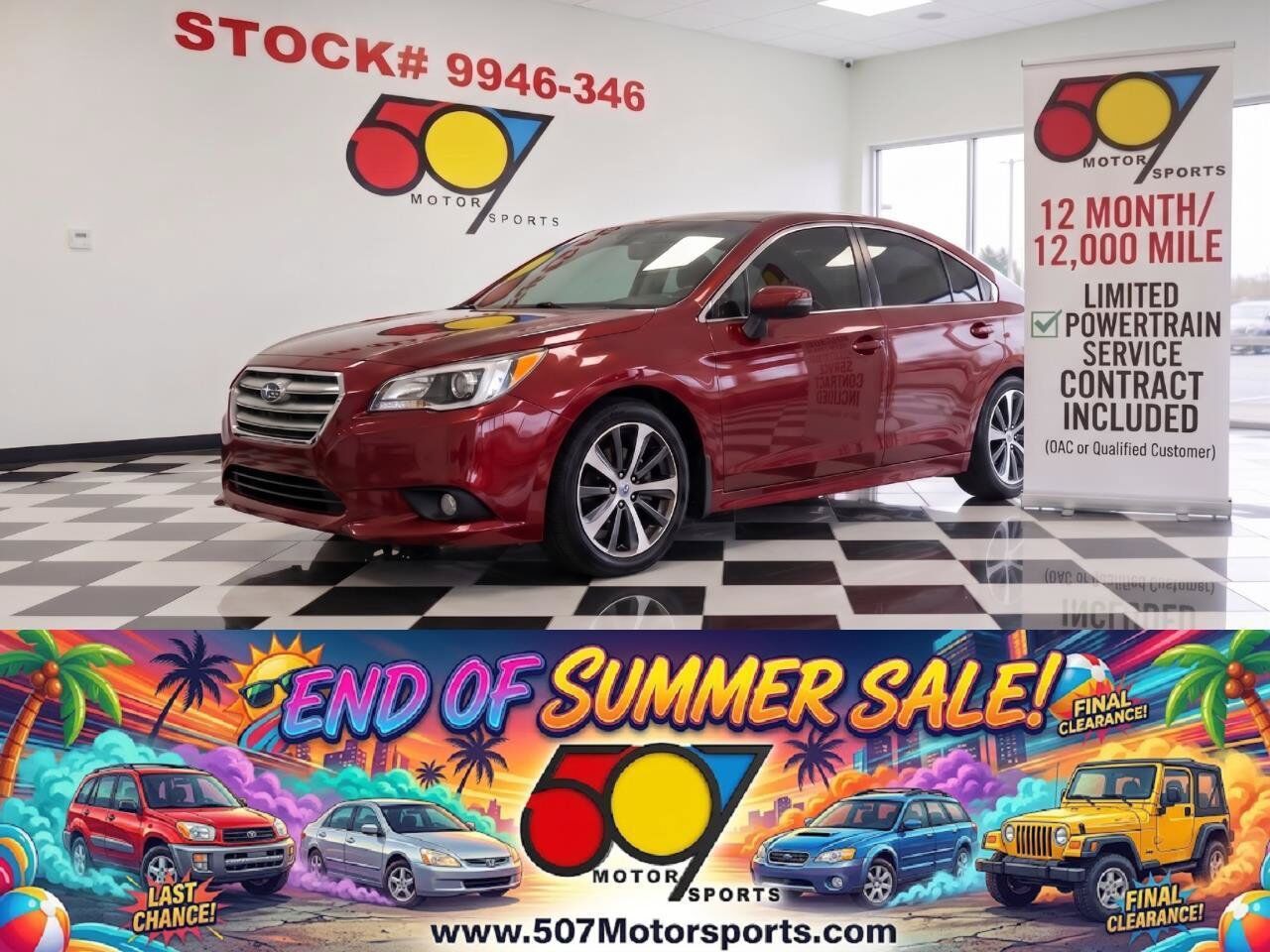 2015 SUBARU Legacy