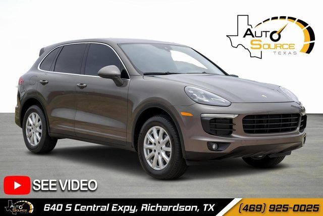 2016 PORSCHE Cayenne