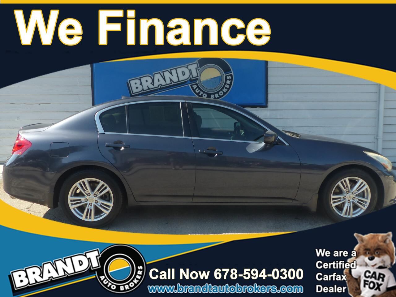 2011 INFINITI G37