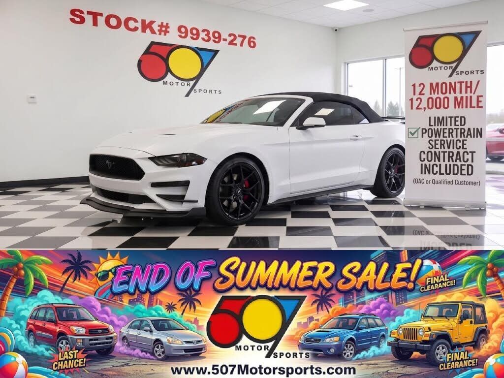 2018 FORD Mustang
