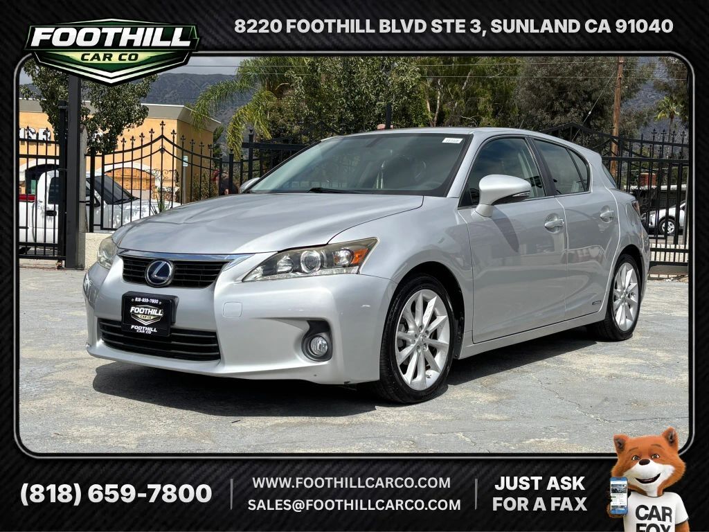 2012 LEXUS CT