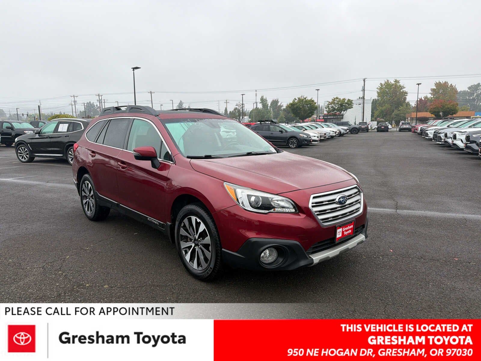 2016 SUBARU Outback