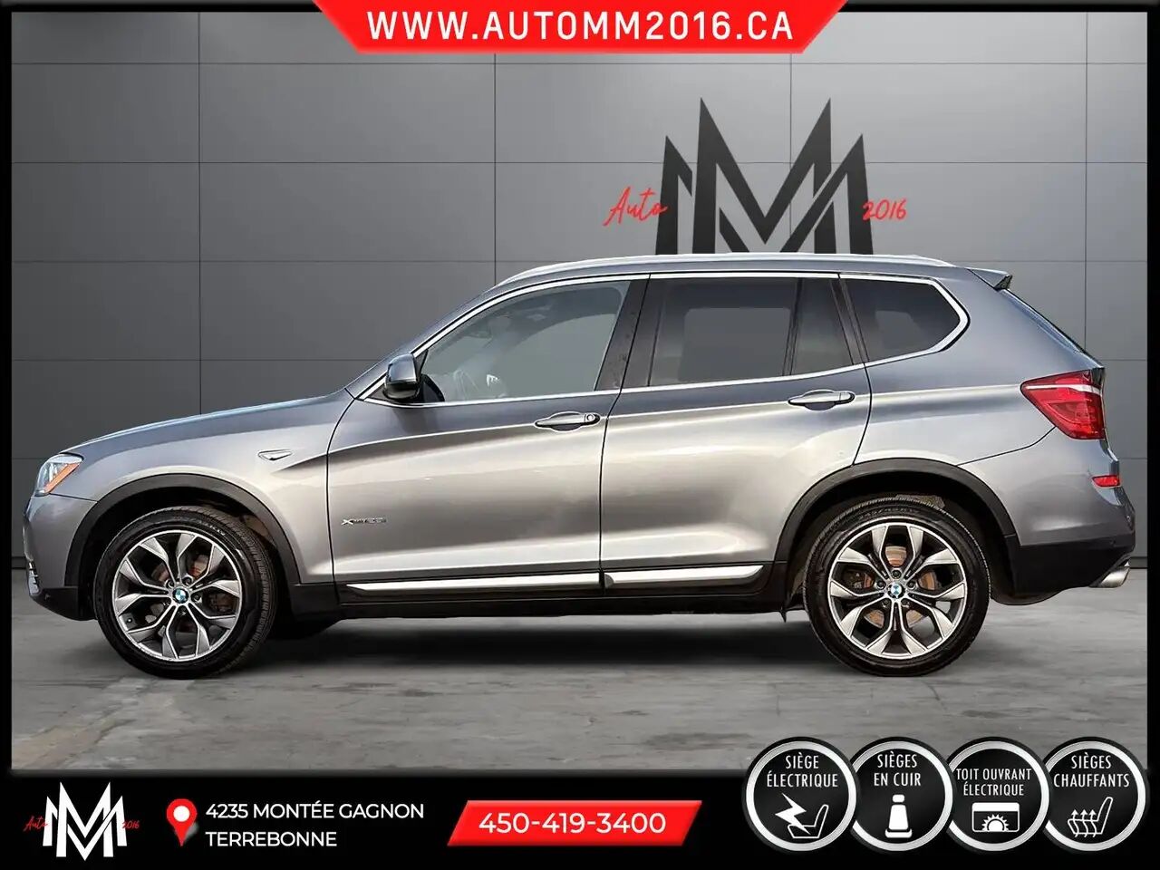 2016 BMW X3
