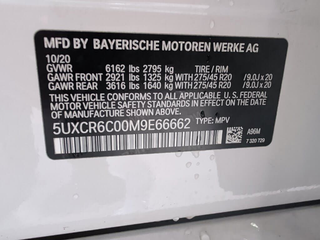 2021 BMW X5