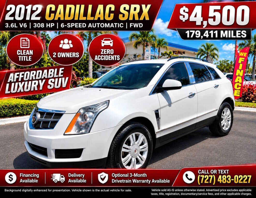 2012 CADILLAC SRX