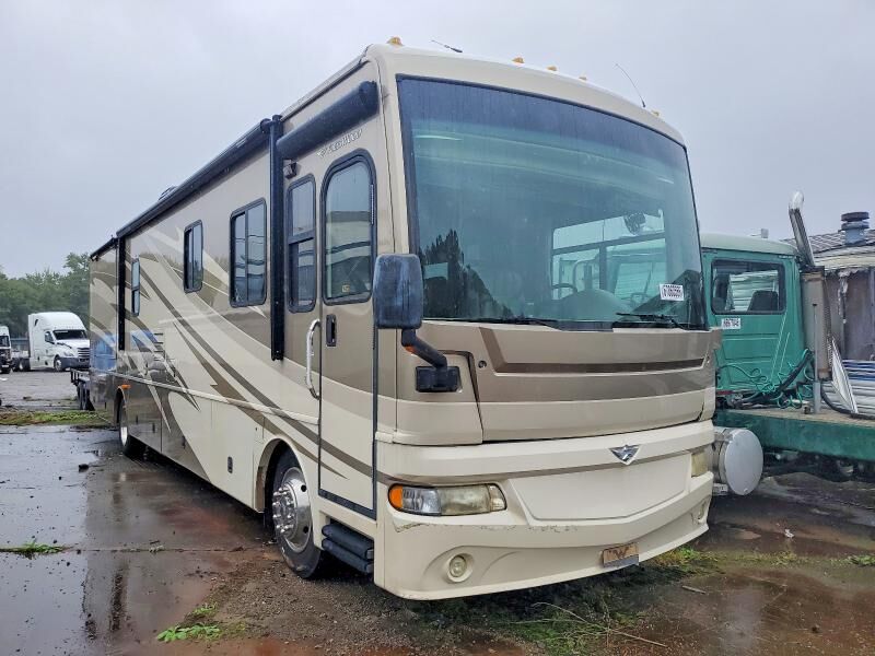 2008 FREIGHTLINER XC-S Straight Rail Rear Engine Motor Home Chassis