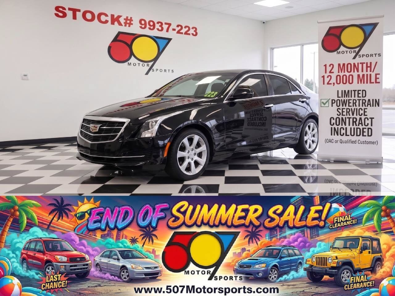 2016 CADILLAC ATS