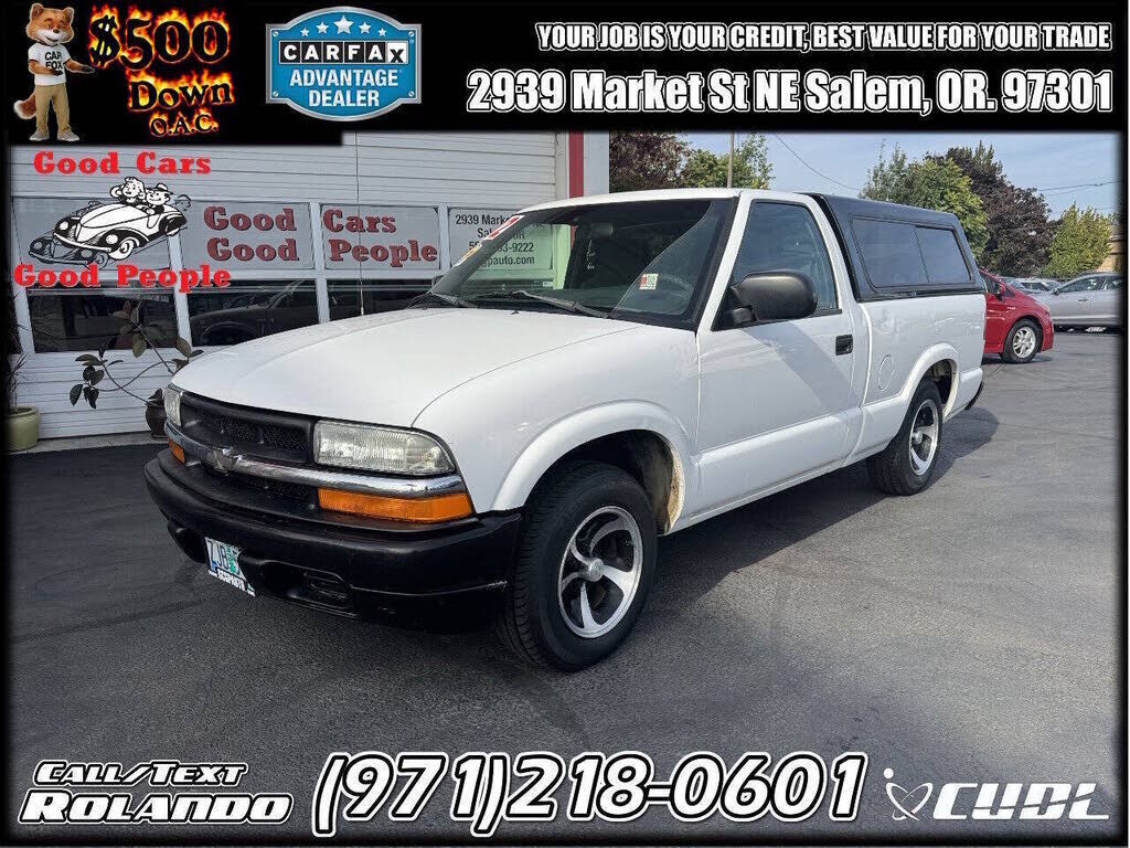 2002 CHEVROLET S-10 Pickup