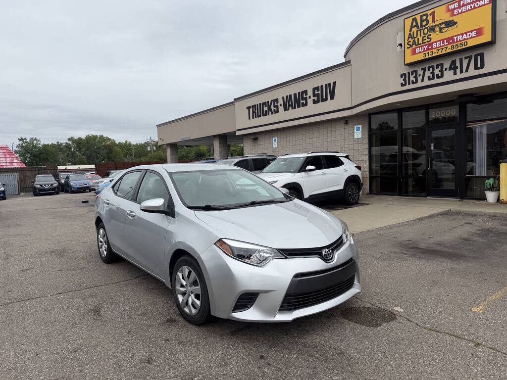 2015 TOYOTA Corolla