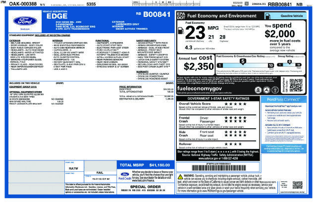 2024 FORD Edge