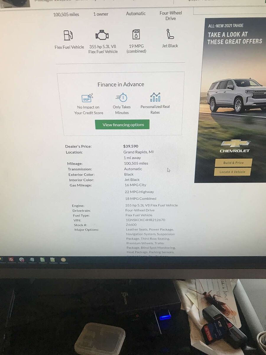 2017 CHEVROLET Tahoe