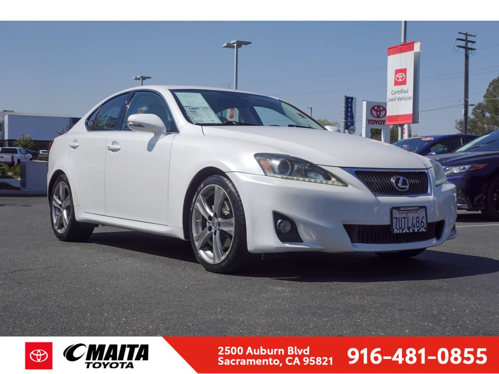 2012 LEXUS IS