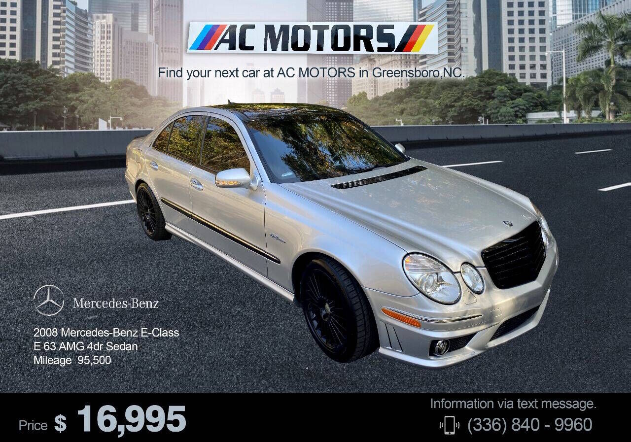 2008 MERCEDES-BENZ E-Class