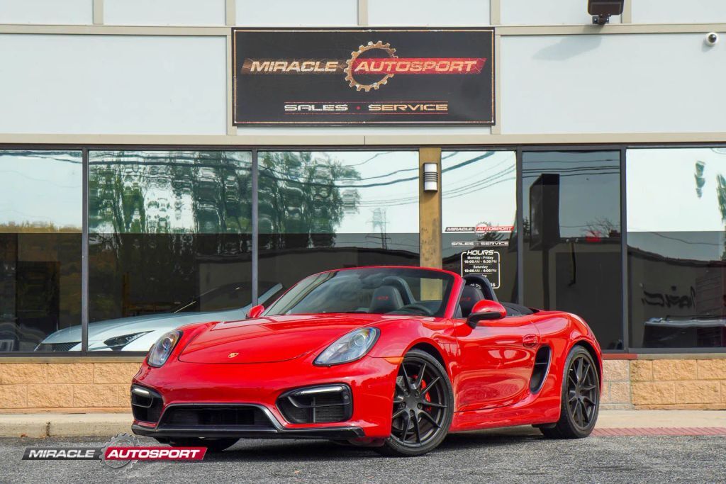 2016 PORSCHE Boxster