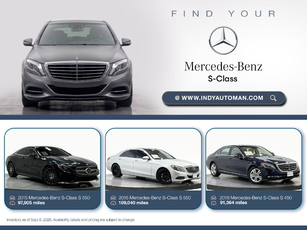 2017 MERCEDES-BENZ S-Class