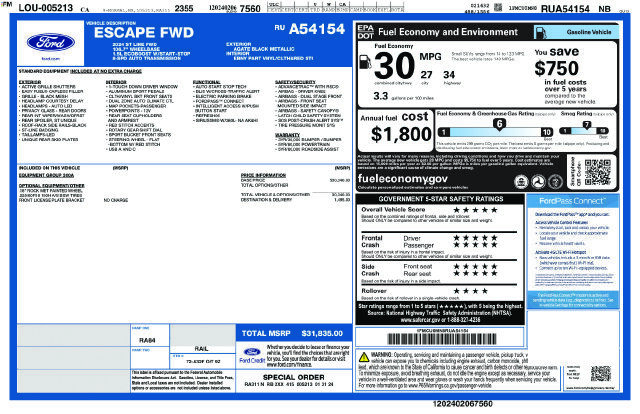 2024 FORD Escape