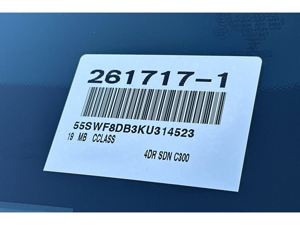 2019 Mercedes-Benz C-Class