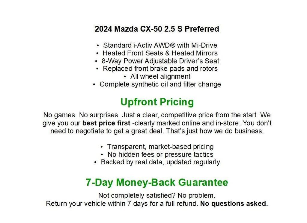 2024 MAZDA CX-50