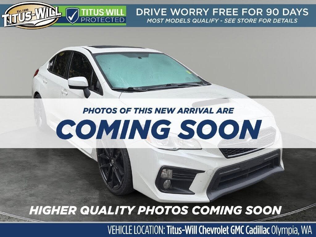 2020 SUBARU WRX