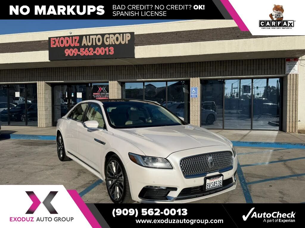2018 LINCOLN Continental