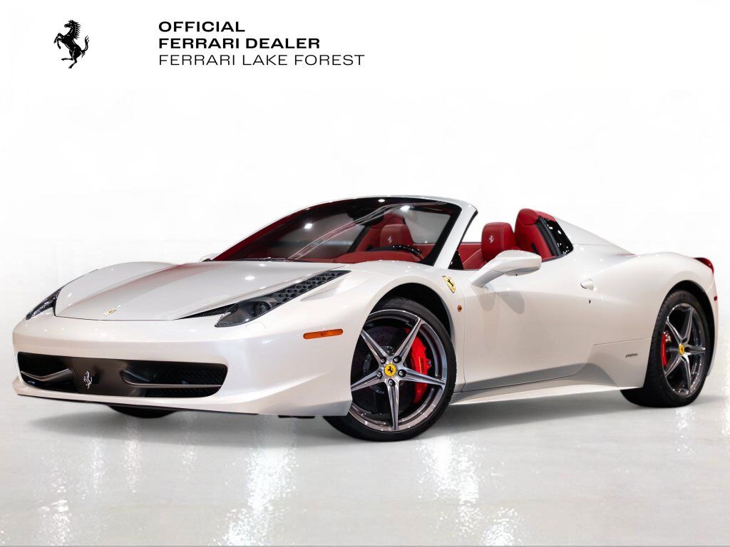 2013 FERRARI 458 Spider