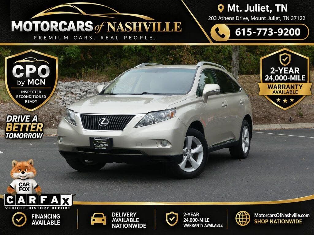 2012 LEXUS RX