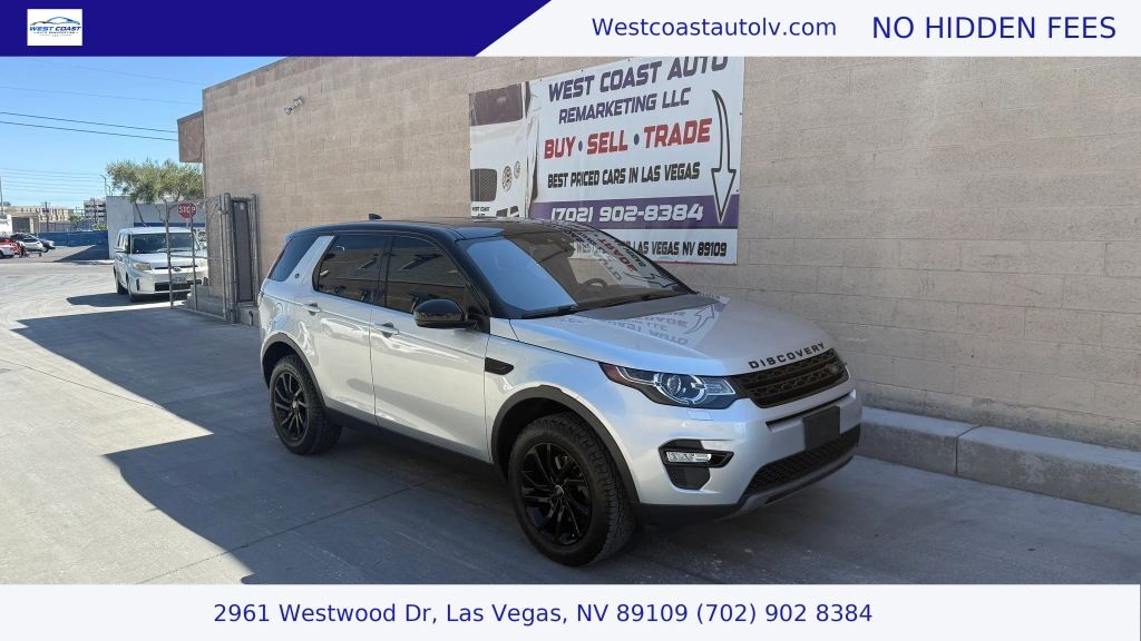 2019 LAND ROVER Discovery Sport