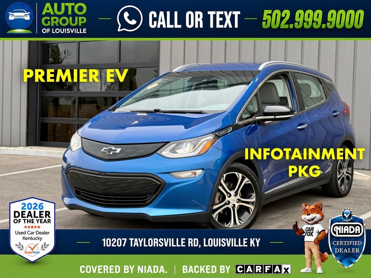 2019 CHEVROLET Bolt EV