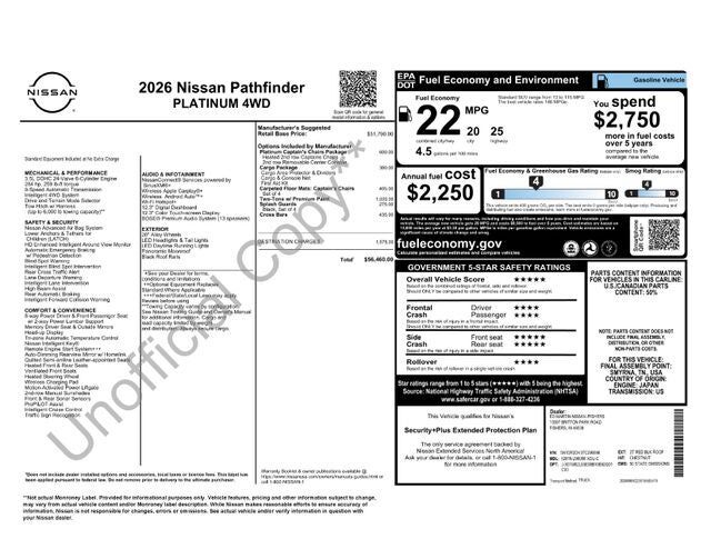 2026 NISSAN Pathfinder