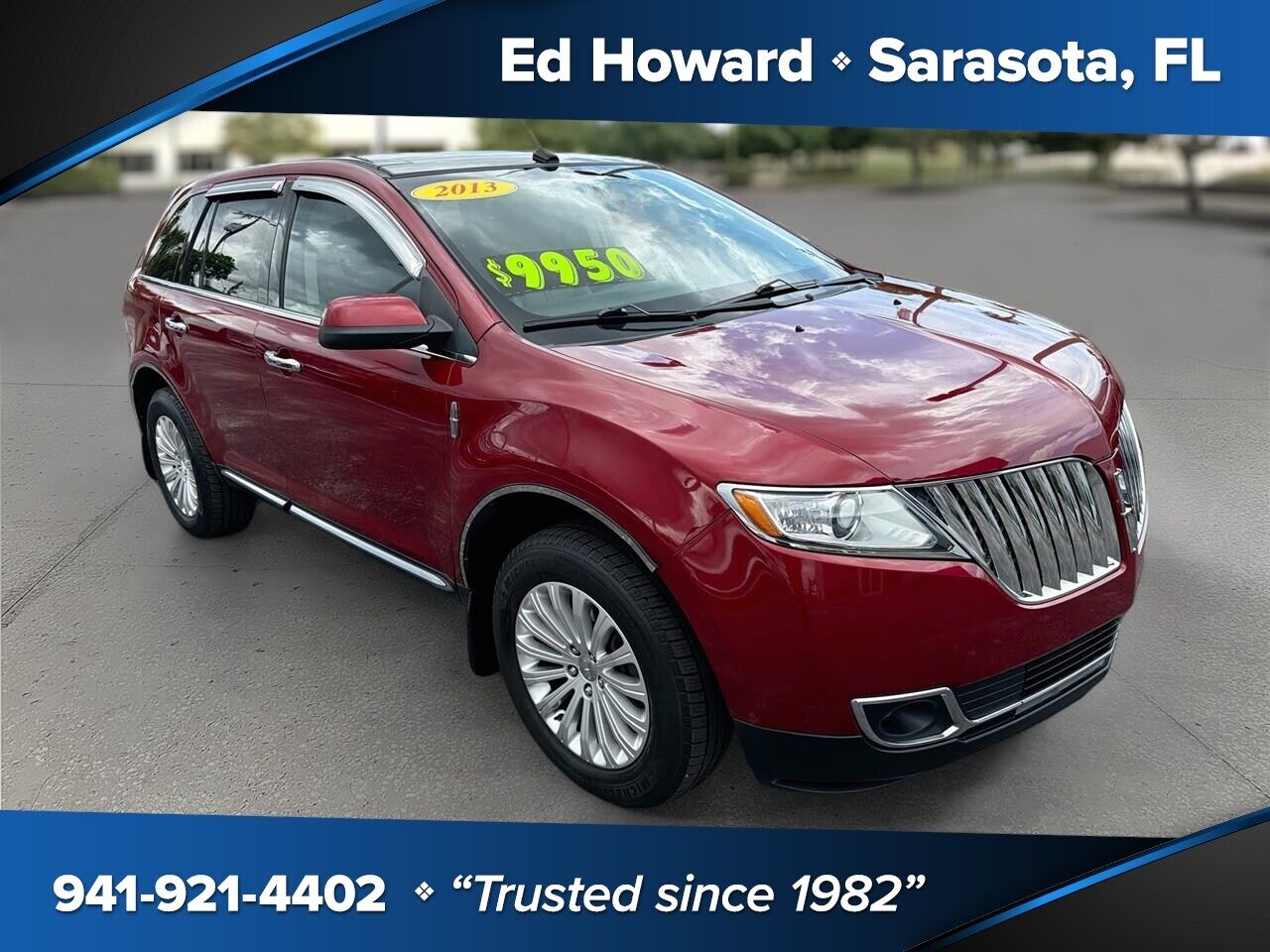 2013 LINCOLN MKX