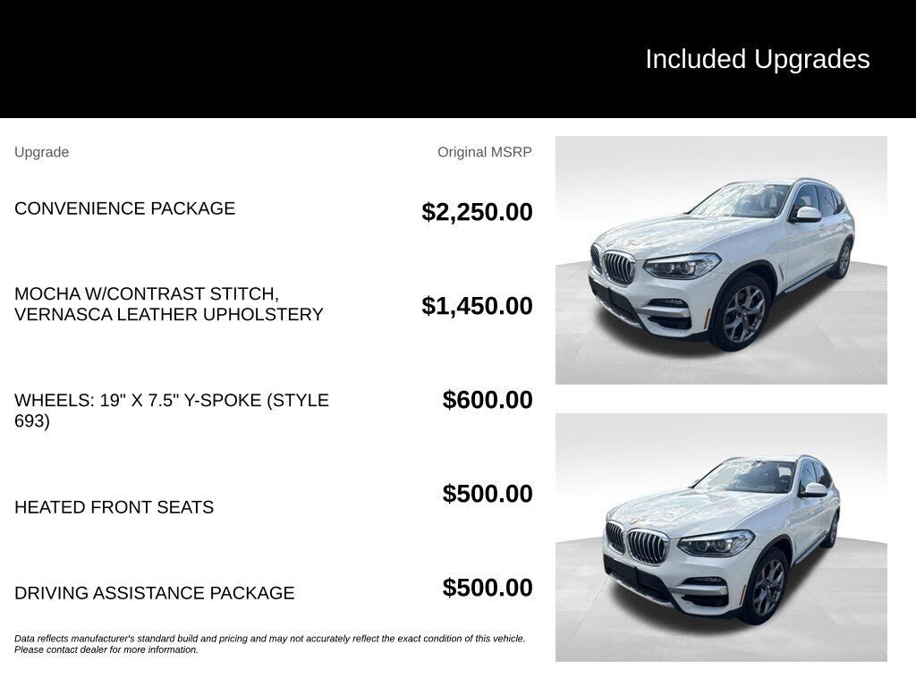 2020 BMW X3