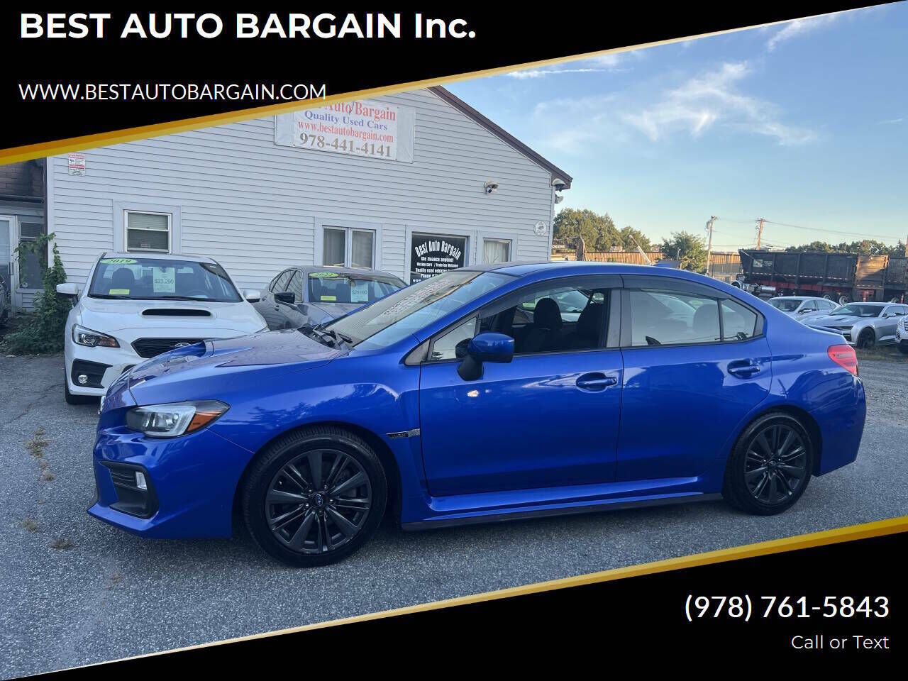 2021 SUBARU WRX