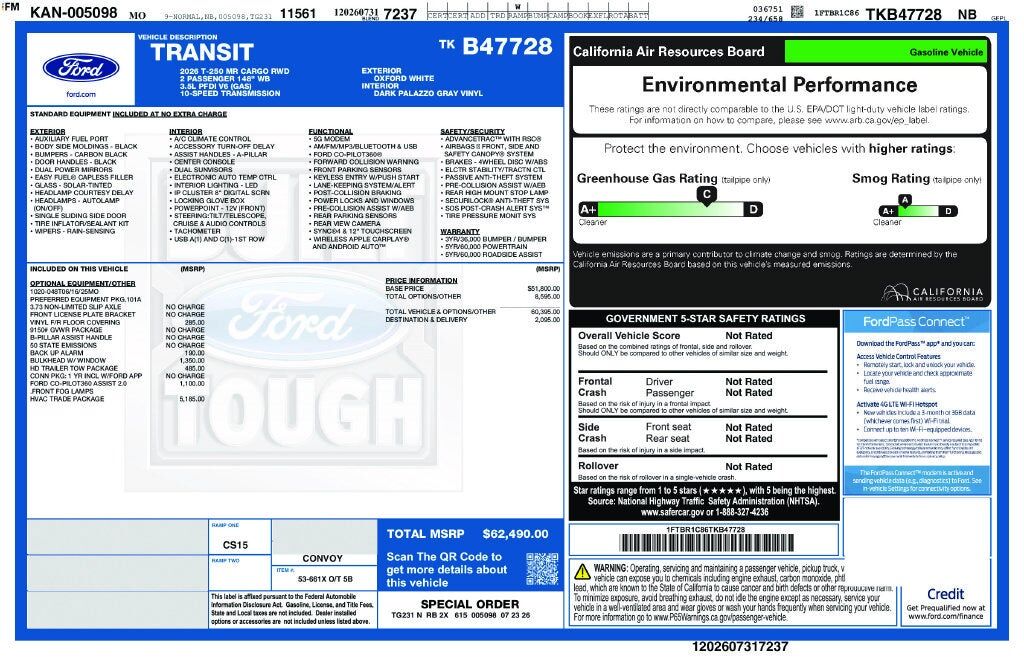 2026 FORD Transit