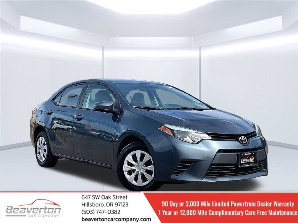 2016 TOYOTA Corolla